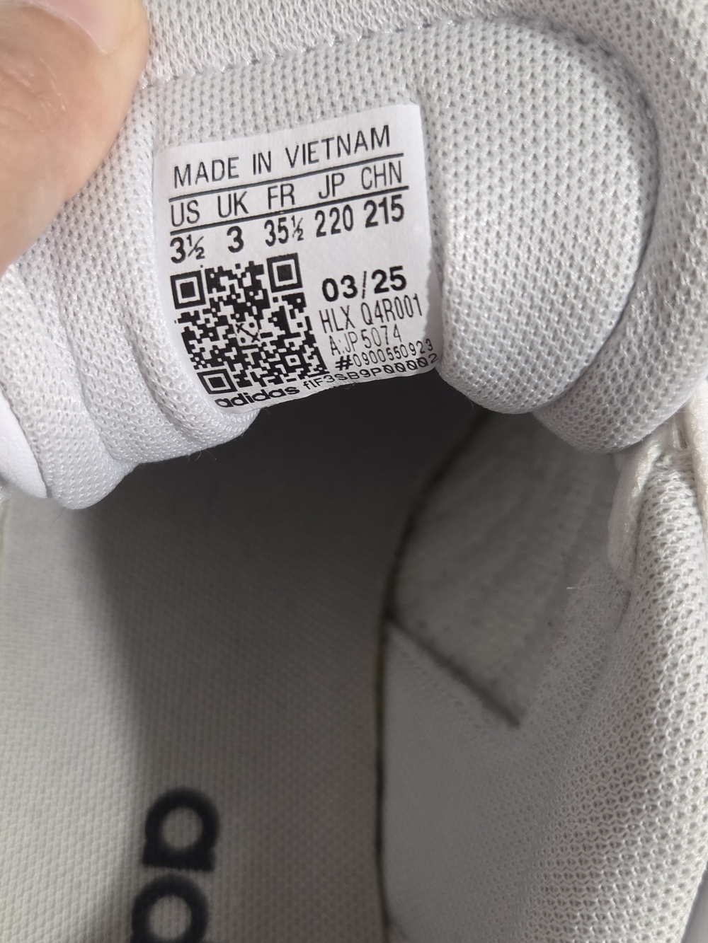 Adidas White Platform Sneaker